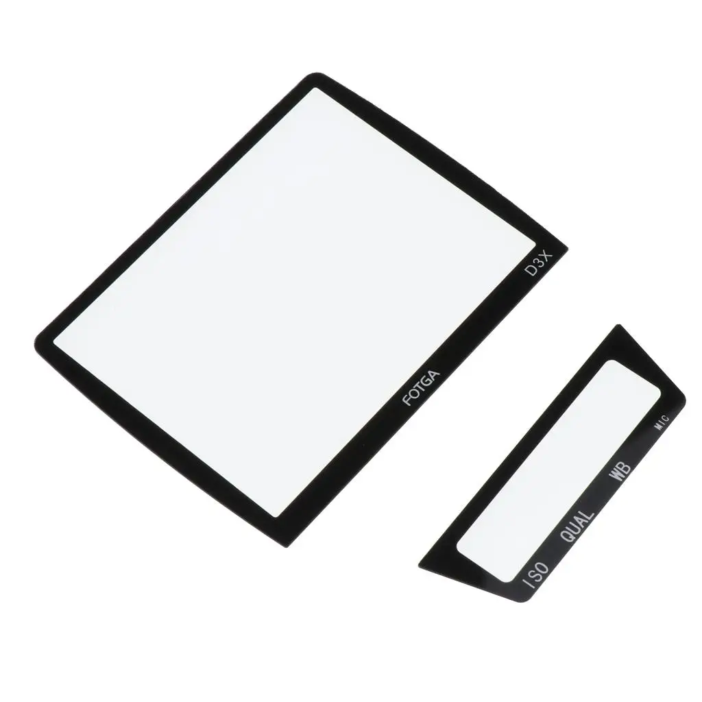 Anti-scratch DSLR LCD Screen Tempered Glass Protector for D3/D3x