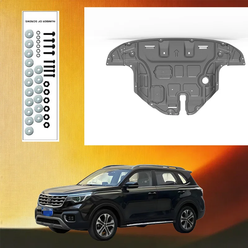 Durable Underbody Protection Engine Skid Plate For Kia Sportage 2020-2021 1.5T 2.0L  High Quality Engine Shield Car