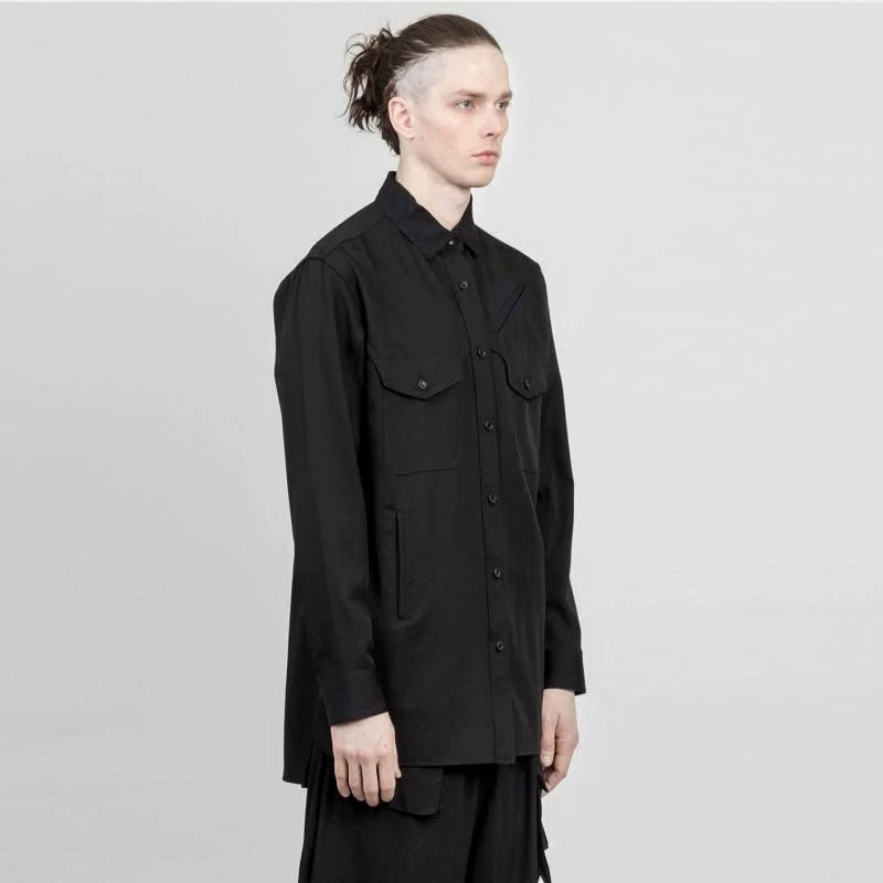 S-6XL 2026 Nova Jaqueta Unissex com Múltiplos Bolsos para Viagem, Camisa e Uniforme de Trabalho, Tamanhos Grandes