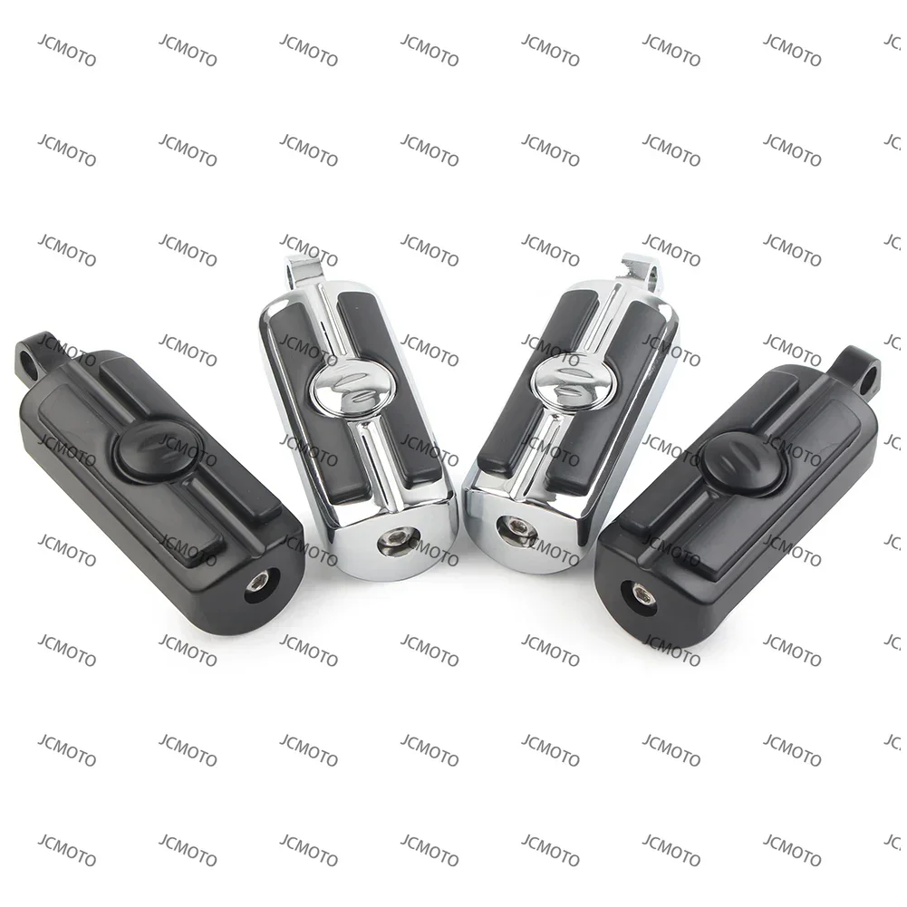 

For Harley-Davidson with 10mm Mounting Hole Diameter Motorcycle Foot Pegs Footrests Footpegs