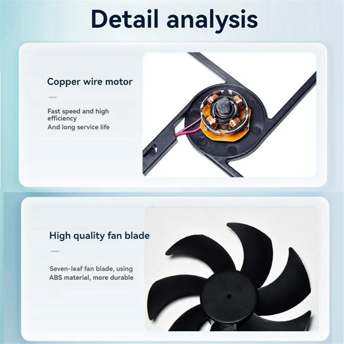 RISEN-ventilador de refrigeración USB de 5V, fuerte energía eólica, refrigeración rápida, ventilador de refrigeración de 120mm para enrutador, PC, caja de TV con cubierta de malla, 1 ventilador