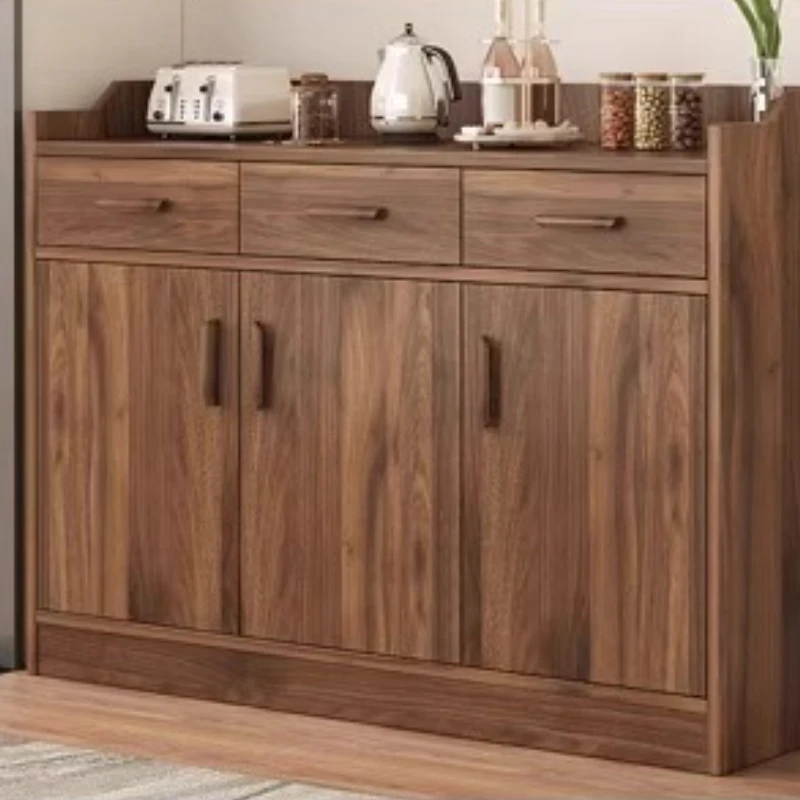 

Retro Fashion Sturdy Solid Wood Cabinet Antique Style Minimalist Storage Cabinet Geutanyoe Dan Geuapeu Dining Room Furniture