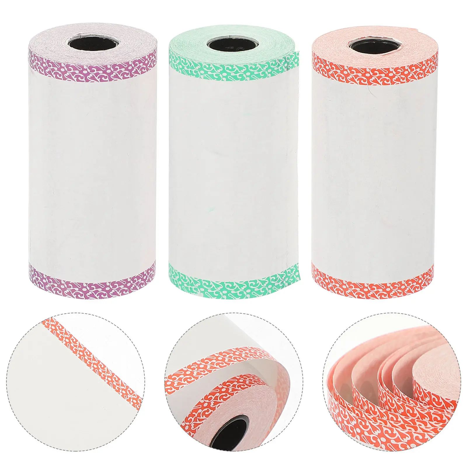 

3 рулона термобумаги для чёткой печати чеков, для термопринтеров, для использования на кассовых аппаратах