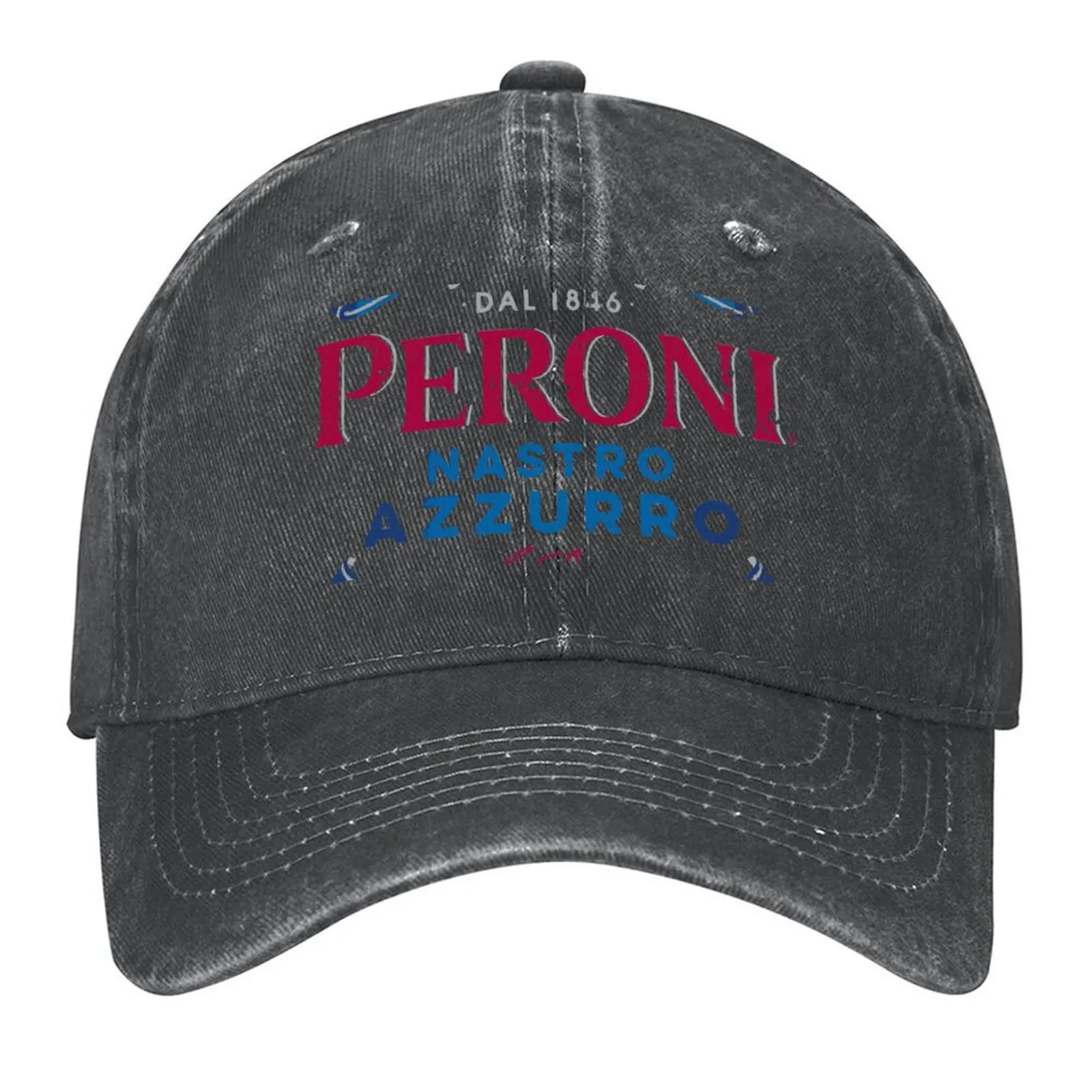 

Peroni Nastro Azzurro Essential Baseball Cap Vintage Trucker Cap Hat Beach Beach Bag Mens Women's