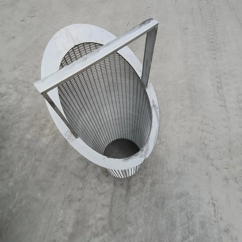 stainless steel filter wire mesh screen wedge wire screen cylinder basket