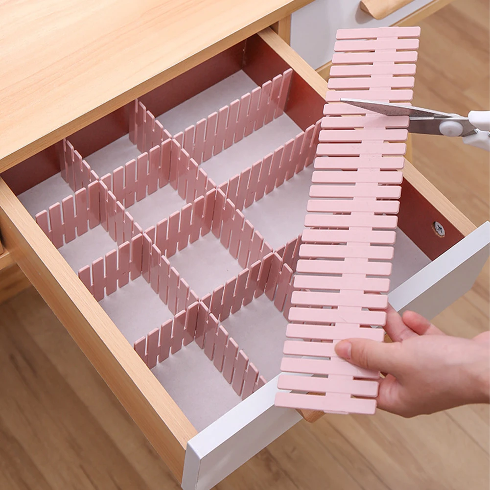 4pcs Drawer Separators 37x7cm - Office Drawer Organizer ulasan dan harga