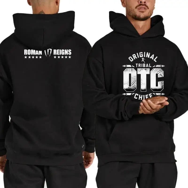 

Мужская повседневная толстовка с длинным рукавом и двусторонним принтом с функциональными карманами - доставка в США, мягкий комфортный модный пуловер для мужчин