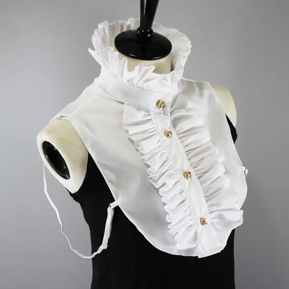 

Fashion Palace Fake Collar Vintage Half Shirt Decorative Neck Flower Clothes Accessories Classic Victorian Blouse Collar Cosplay