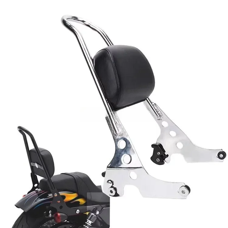 

Full New Suitable For Harley XL883 1200 X48 Modified Quick Removal Rear Backrest Passenger Backrest Rear Tail Frame
