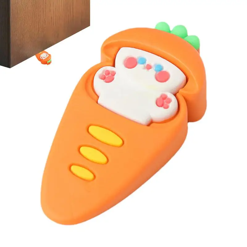 

Anti-Collision Door Stopper Anti-Collision Bunny Door Wedge Vivid Image Cute Door Stopper For Living Room Hotel Shop Work Area