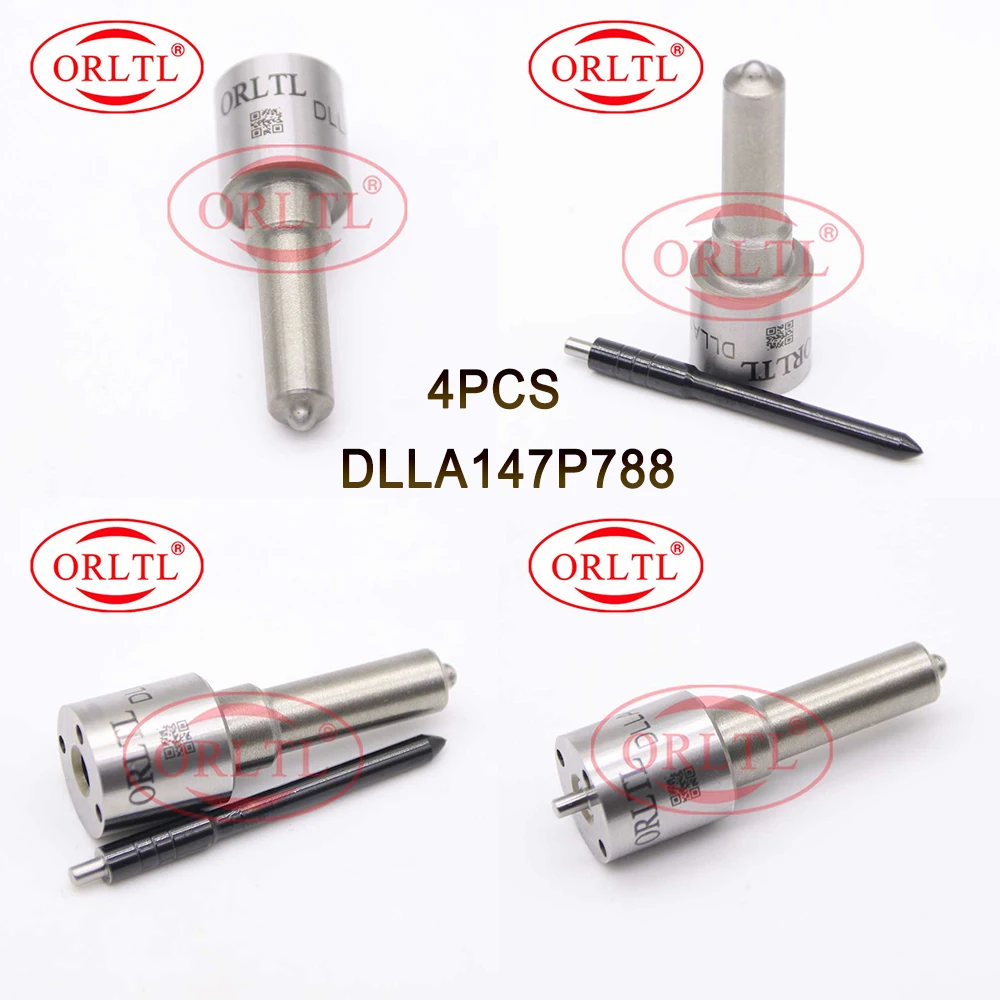 

4PCS 095000-0940 Common Rail Injector Nozzle Tips DLLA147P788 Fuel Injection Parts DLLA 147P 788 For 0950000940