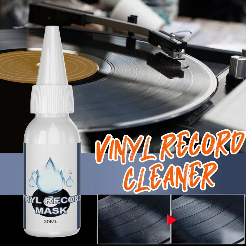 Vinyls Record Cleaner Cleaning Liquid Record Cleaning Sprays Rust Remover 30ml