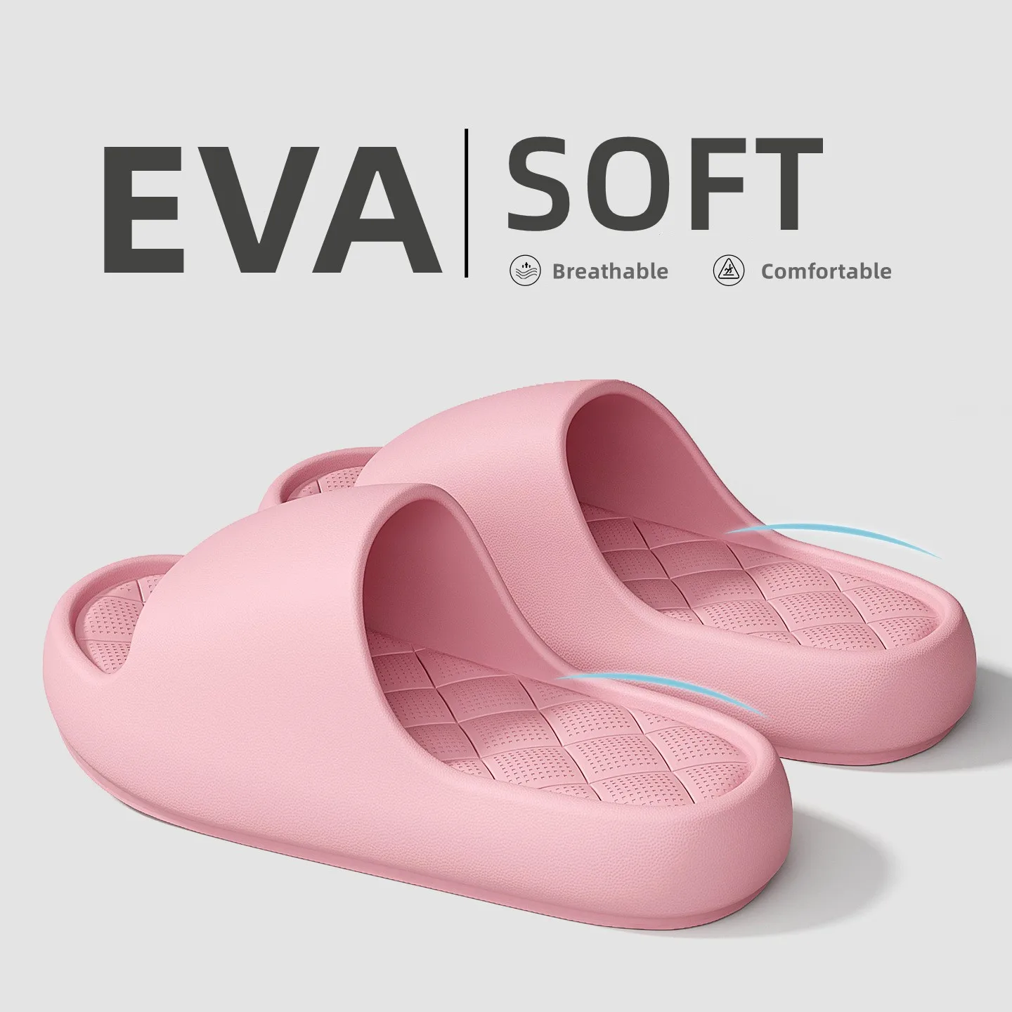 Męskie kapcie łazienkowe Letnie kapcie Domowe buty na podłogę Damskie miękkie kapcie Antypoślizgowe platformy Płaskie kapcie dla par Sandały na plażę na zewnątrz