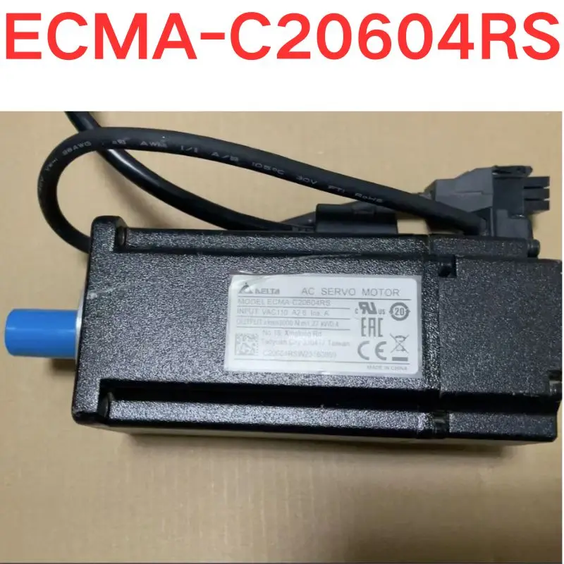 Second-hand test OK,servo motor ECMA-C20604RS