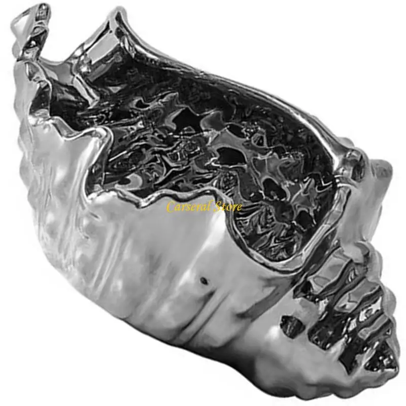 

M4YF Irregular Ceramic Jewelry Plate Decorative Conch Styles Home Arrangement