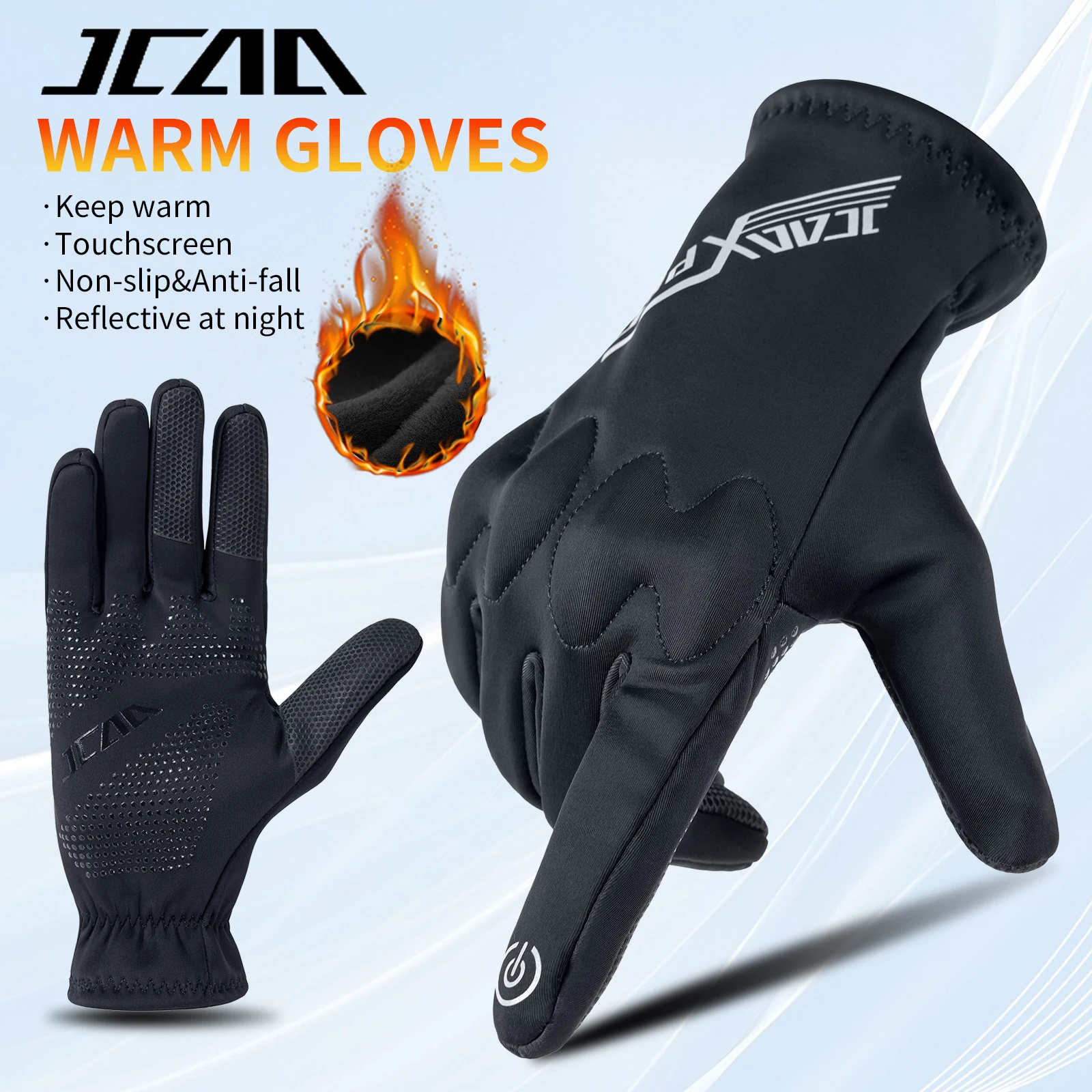 

New Motorcycle Gloves Men Women Touchscreen Motocross Gloves Wear-resistant Anti-slip Motorbike Gloves Winter Warm Riding Gloves