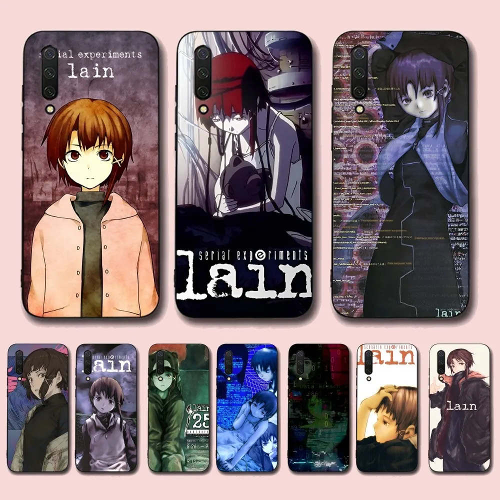 Serial Experiments Lain Phone Case For Xiaomi Mi 5X 8 9 10 11 12 Lite Pro 10T PocoX3pro PocoM3 Note 10 Pro Lite