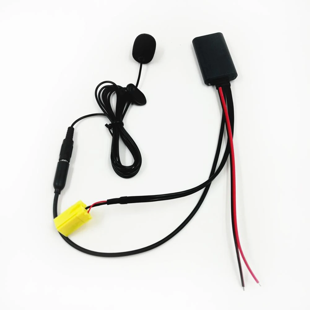 Auto Bluetooth 5.0 Aux Kabel Microfoon Handsfree Mobiele Telefoon Gratis Bellen Adapter Voor Fiat Grande Punto Alfa 159