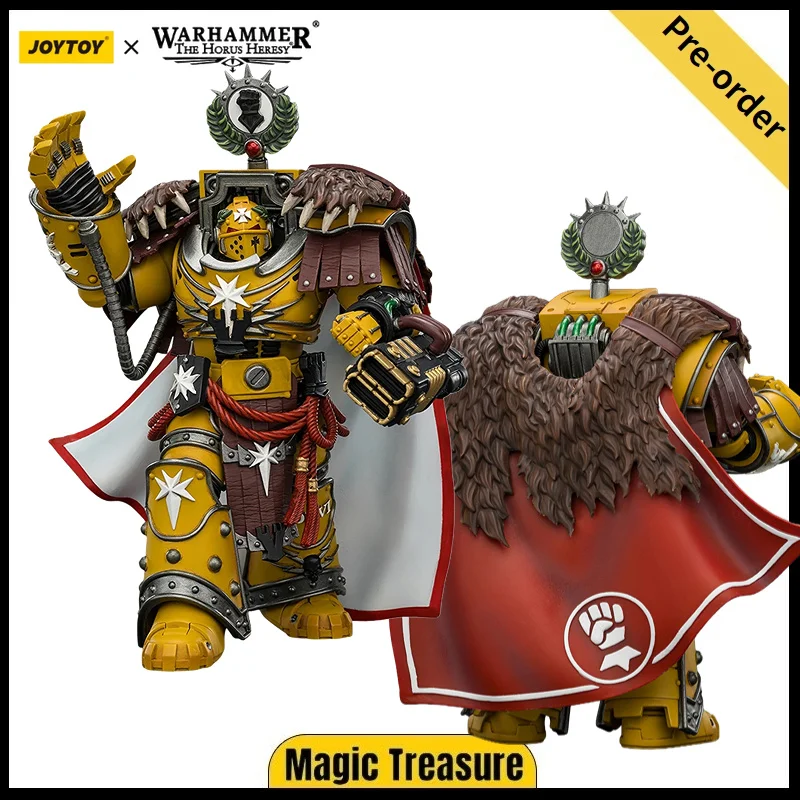 

【Pre-sale】JOYTOY The Horus Heresy Imperial Fists Lord Castellan Evander Garrius Tyrant of Cthonia 1/18 Action Figure