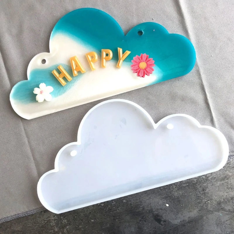 Multi-forma Doorplate stampo in Silicone segni di porta colata stampo in resina segni appesi resina epossidica che fa stampo regalo