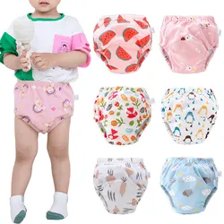 Baby Mehrweg Windeln Höschen Töpfchen Training Hosen Für Kinder Ökologische Stoff Windel Waschbar Toilette Kleinkind Kind Baumwolle Windel