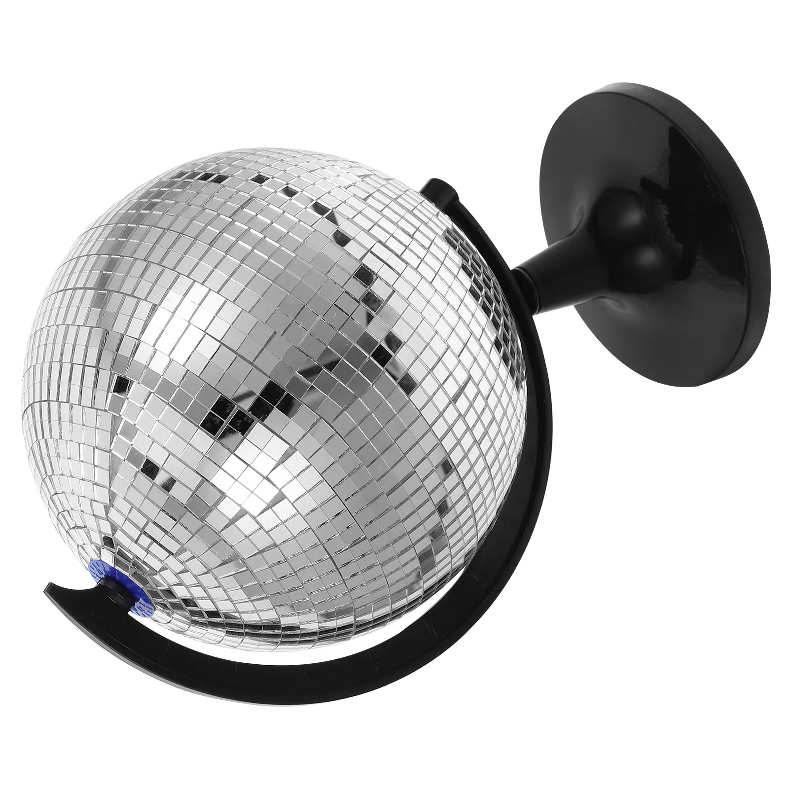 Disco Globe Ornament Reflective Surface Light Projection Desk Decor for Home Office Party Stage Small Spaces
