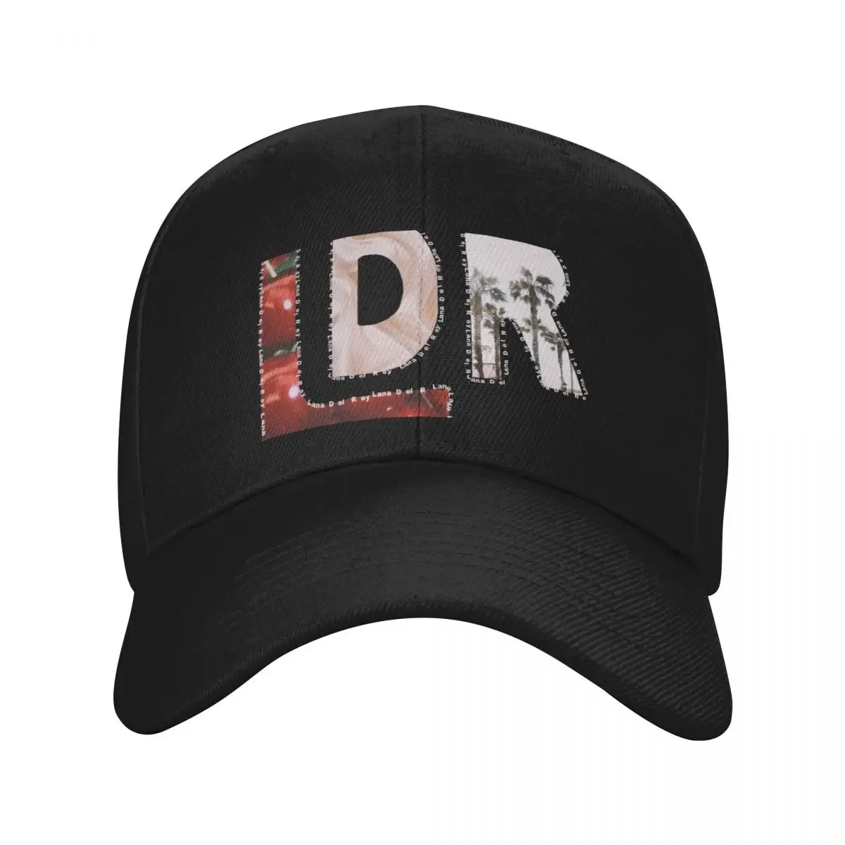 

Lana Del Rey fan logo Baseball Cap summer hat Ball Cap Hat Man Luxury golf hat genuine Designer Man Women's