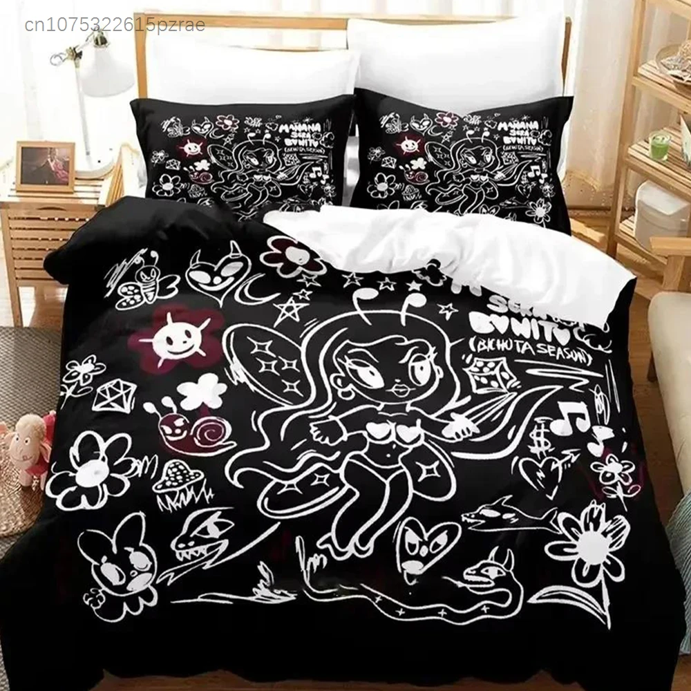3D Print Karol G Manana Sera Bonito Bichota Bedding Set Bedroom Soft Modern Bedspreads Comefortable Duvet Cover Quilt Pillowcase