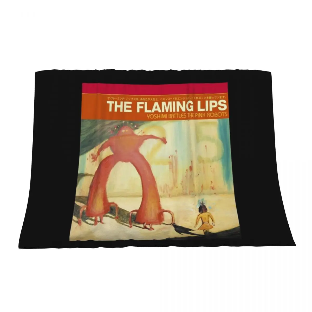 

Flaming Lips - Yoshimi Battles the Pink Robots Throw Blanket Comforter valentine gift ideas Warm Blankets