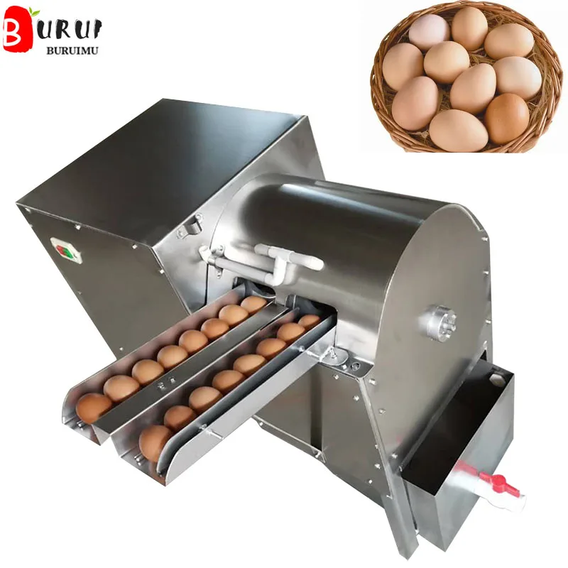 

Automatic Eggs Cleaned Machines Double Row Egg Washing Machine