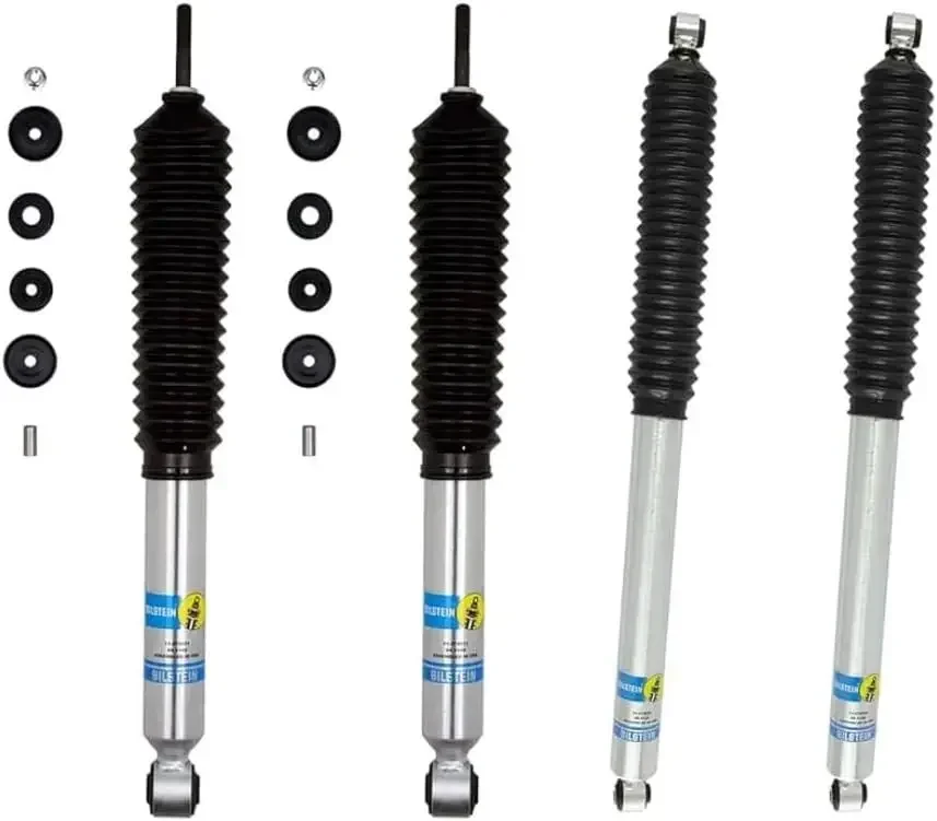 

Front Rear Monotube Shocks Fit 2017 2024 F250 F350 Super Duty 4WD With Lift