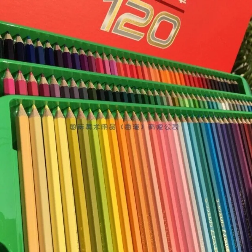 For COLLEEN Artist Hexagonal Colored Pencils Set 120 Color (775-120), Superior Quality for Blending, Shading & Layering