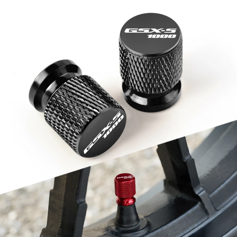 2 قطعة لسوزوكي GSX-S1000 GSXS1000 GSXS GSX-S 1000 2024 2025 دراجة نارية الملحقات CNC عجلة الإطارات صمام منفذ الهواء الجذعية قبعات