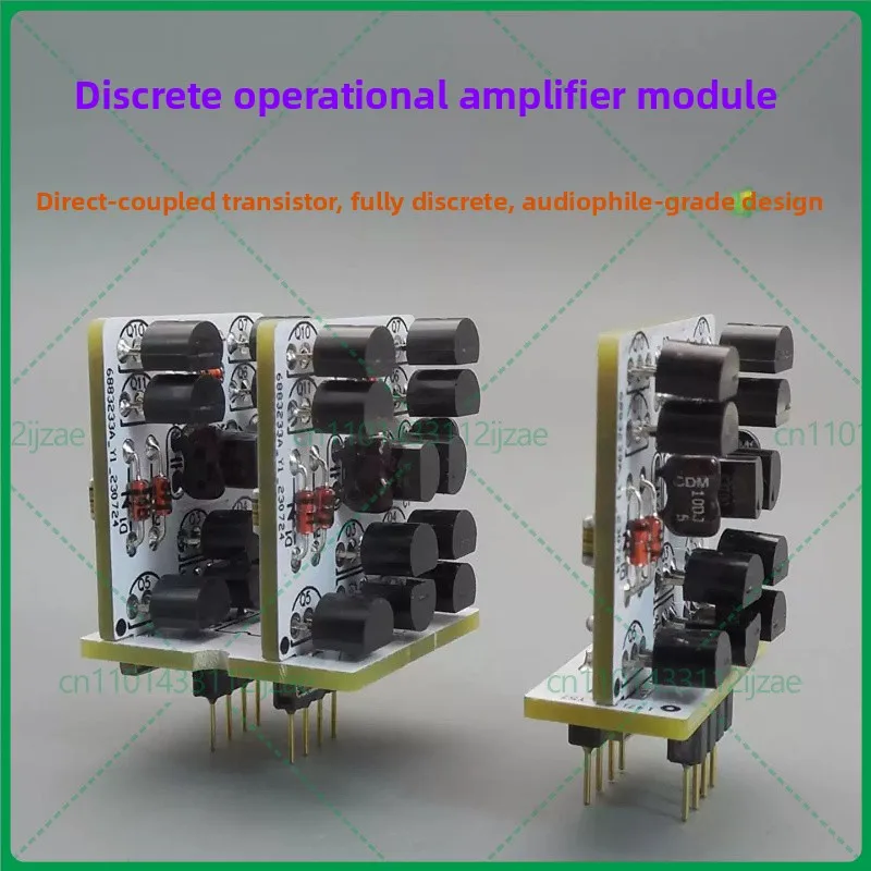 HiFi Full Discrete Op Amp Module Low Noise FET Differential Input High Current Output Single Dual Op Amp