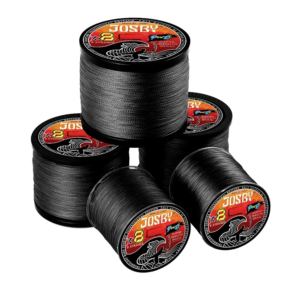 

JOSBY X8 Braided Line 100M 300M 500M Saltwater Sea Multifilament Carp Fishing Wire Japan Braided Fishing Accessories PE Line