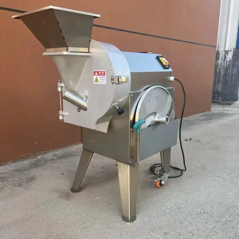 New Arrival Motorized Multifunctional Veggie Vegetable Slicer Cutter and Push Hand Onion Chopper for Restaurants & Hotels