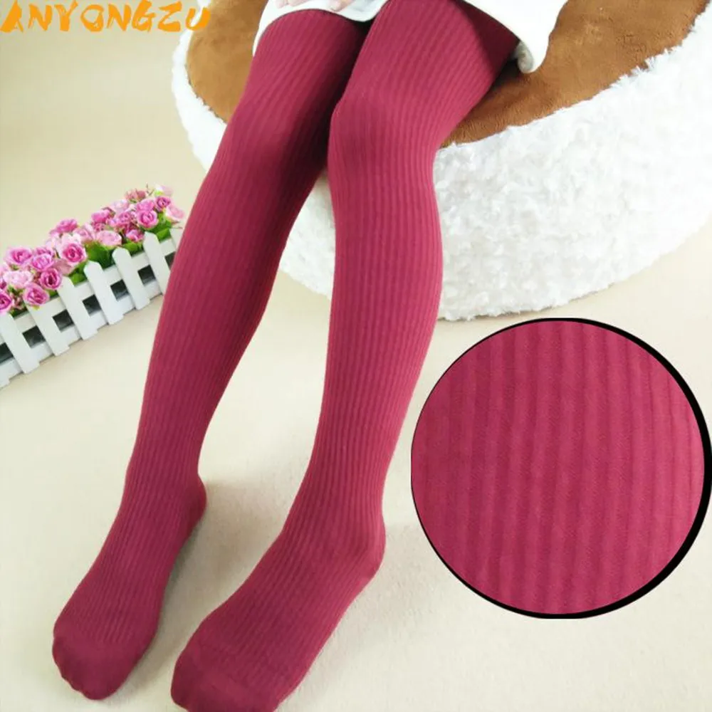 4-7 Years Cute Baby Girls Mesh Cable Knit Tights Spring Autumn Winter Cotton Stocking Breathable Pantyhose For Toddler Girls