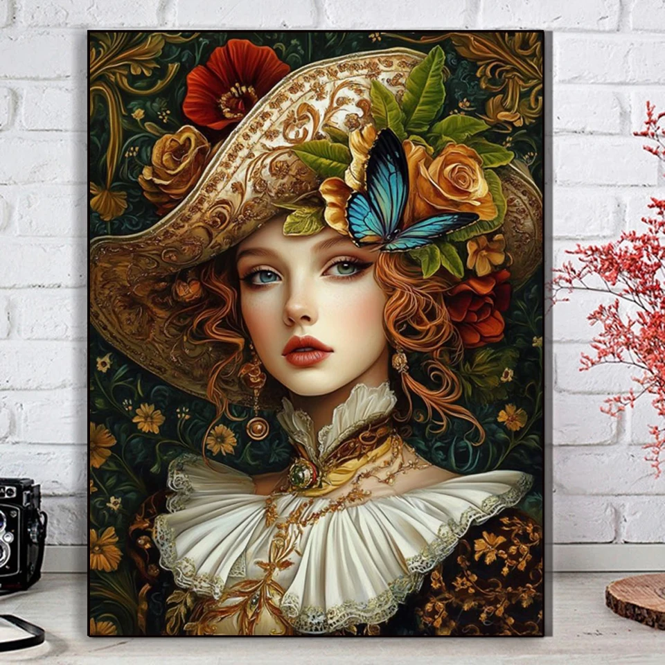 Peinture Diamant 5D DIY Femme  - Women'S Victorian Era Accessories avis et prix