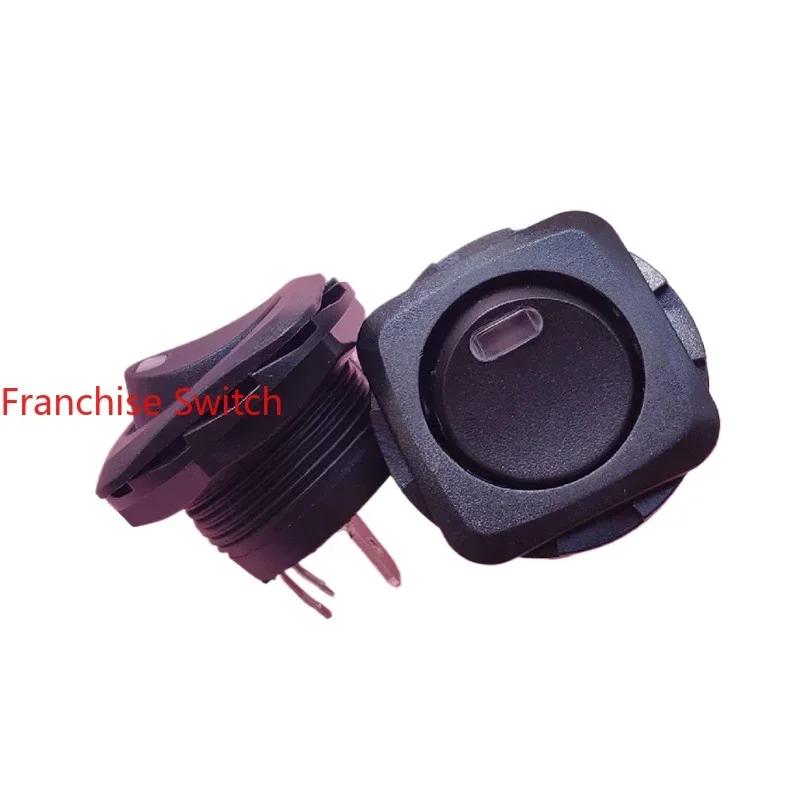 10PCS original imported car switch, modified button  with LED indicator light, ship  red  and green