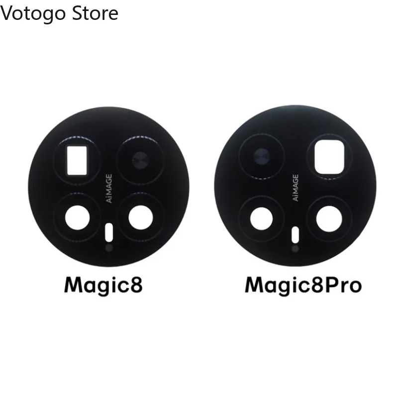 2/5/10Pcs Repair For Honor Magic 8 Pro / 8Pro Air / 8 RSR / 8 Lite Rear Back Camera Lens Glass Replace Parts