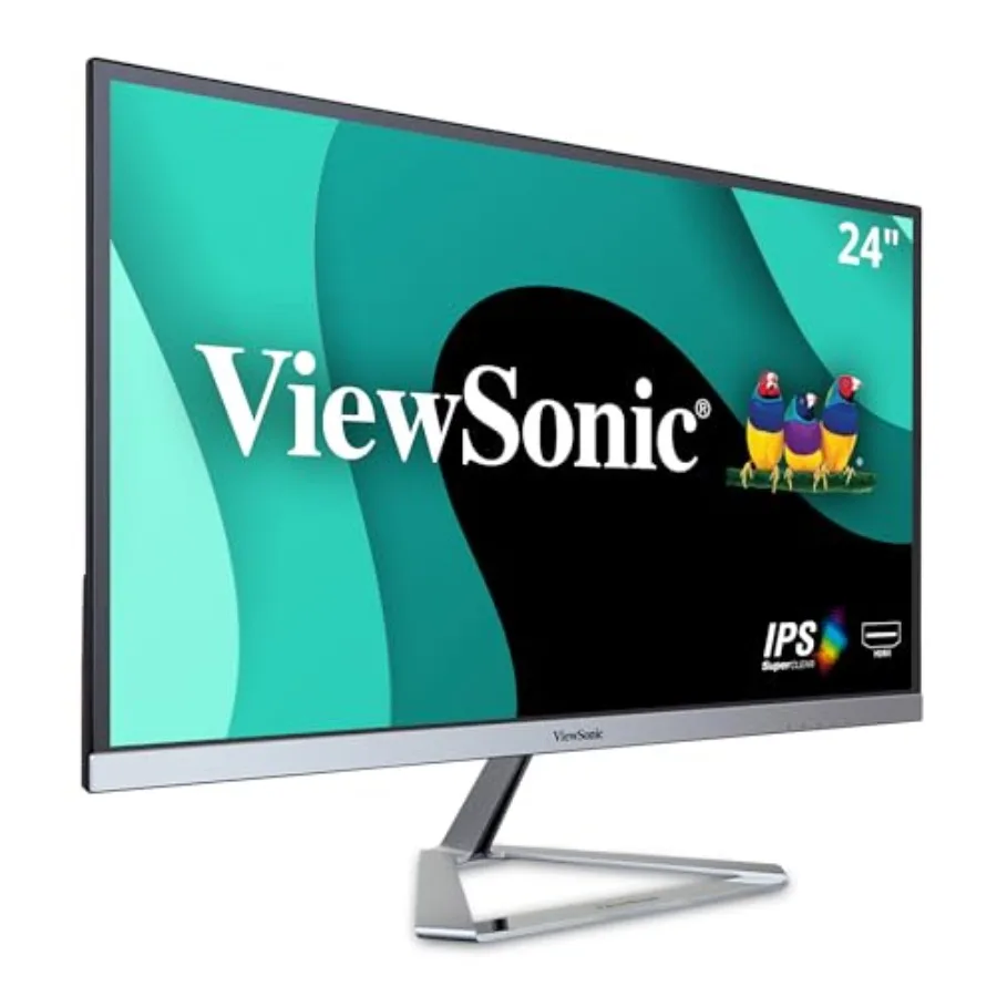 

24 Inch 1080p IPS Monitor with FreeSync Ultra-Thin Bezels HDMI DisplayPort Black High-Performance Gaming Monitor