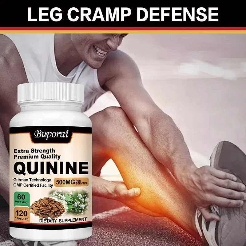 Quinine - Relieves Leg Cramps, Promotes Digestive Health, Made in The USA