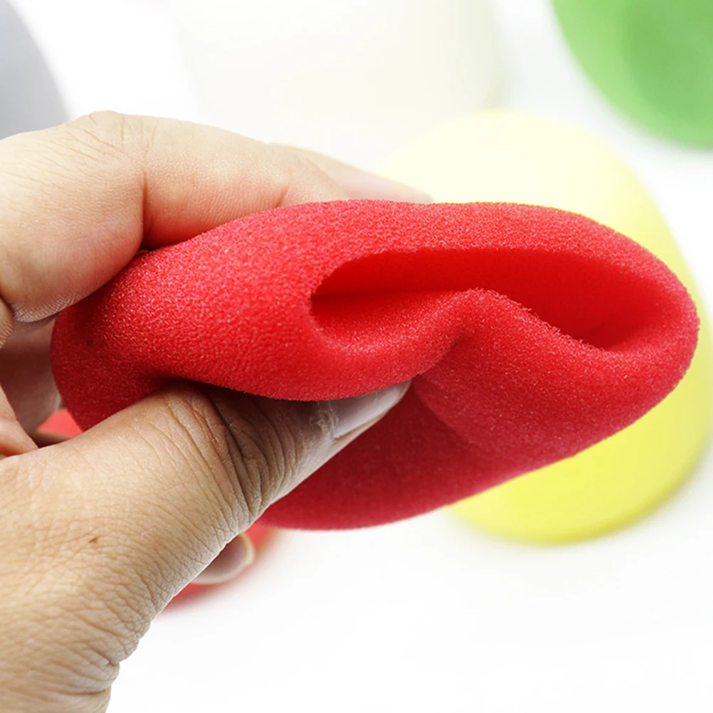 

30pcs Sponge Microphone Cover Assorted Colors Breathable Wind Noise Reduction For Ktv Conference Stage Performance Microphone