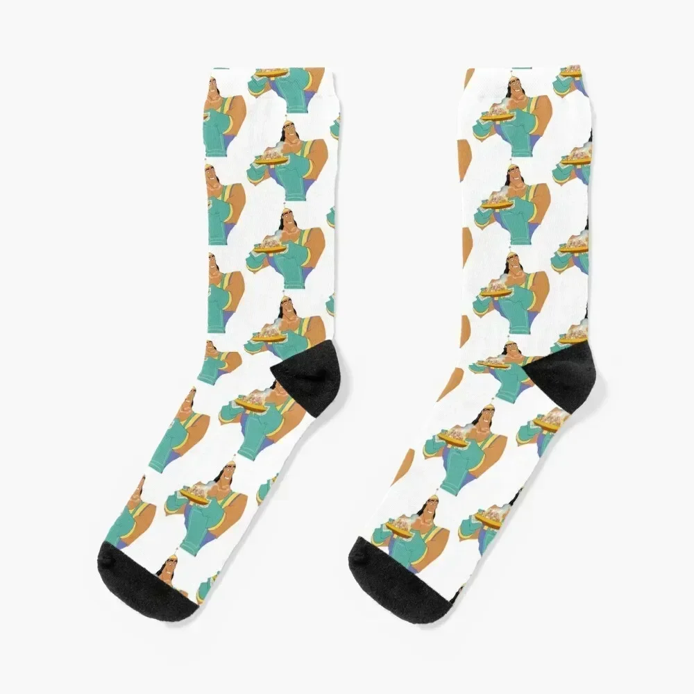 

Kronk Has Spaghetti Socks christmas gift Antiskid soccer Novelties Socks For Girls Men's