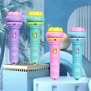 Beautiful of Cartoon Creativity Torch Lamp Laminteen Projector Toy Laminho Projector Torch Lamping Baby toy Sleep Book History 8 Main Sales Children's Lantern - №4