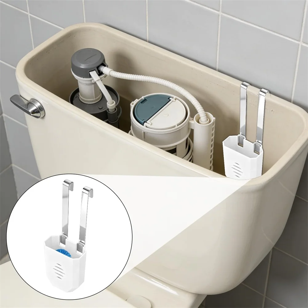 Adjustable For Toilet Cistern Tablet Holder Set 2pcs for Cleaner Tabs Block Compatible with Wall Mounted Cisterns