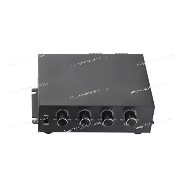 4-Channel 24V Analog Light Source Controller Stepless Brightness Adjuster Trigger for Microscope Machine Vision Lighting