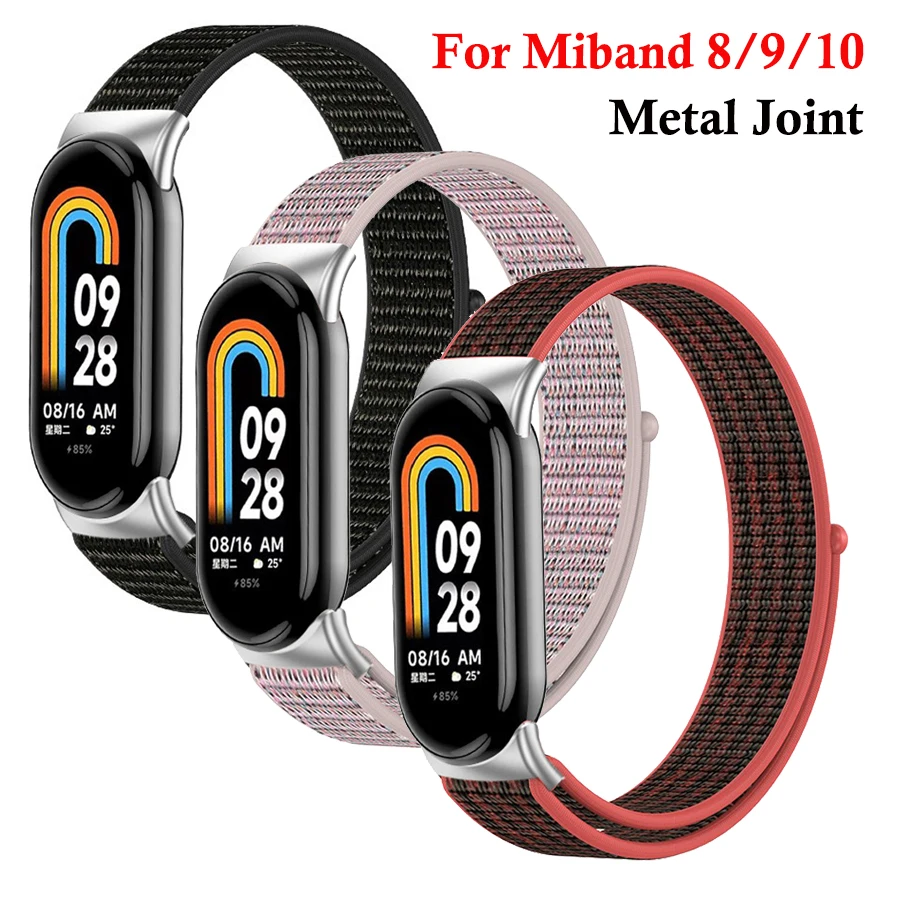 �y�Z�[�����zXiaomi Mi Band 10/9/8�Ή� �i�C�����������p�X�g���b�v/�u���X���b�g/���X�g�o���h �X�}�[�g�E�H�b�`�A�N�Z�T���[