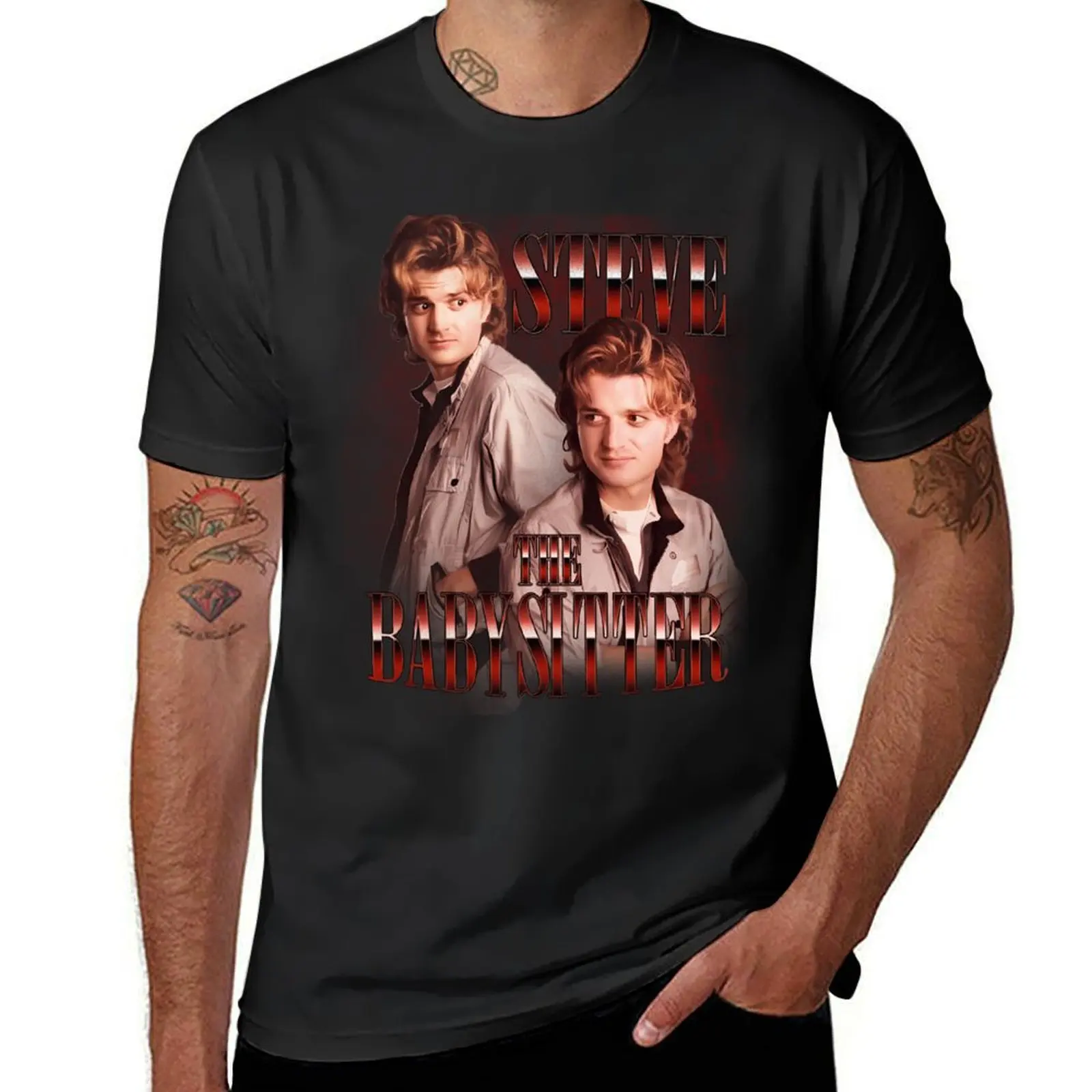 Science Fiction Horror Drama - Vintage Movies T-shirt plus size tops anime mens cotton t shirts