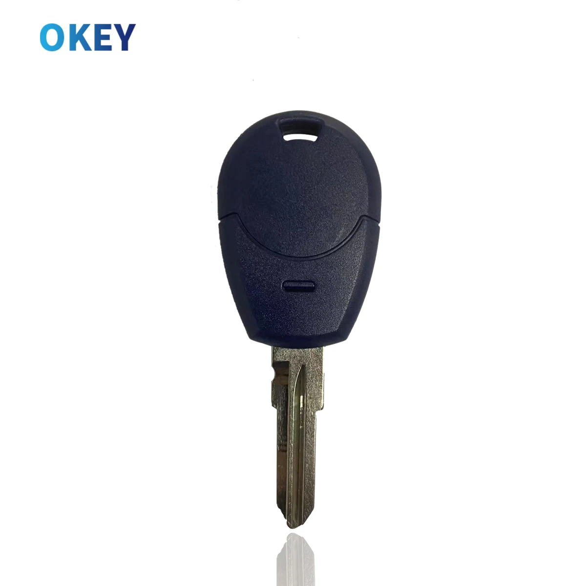 

Okey Car Key Shell Replacement 10pcs/lot For Fiat Transponder Blue Key Shell Blank Case Cover GT15R blade